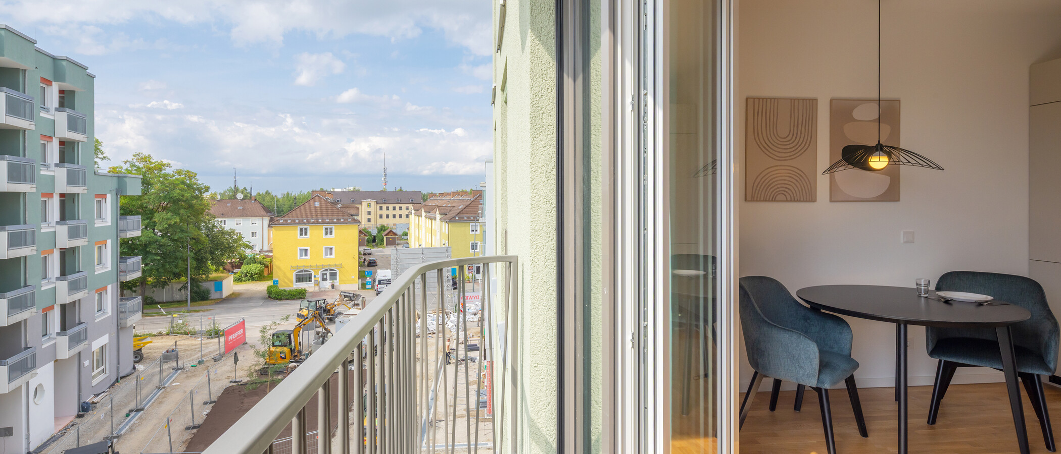 appartement München Berg am Laim 02 balcon 14939