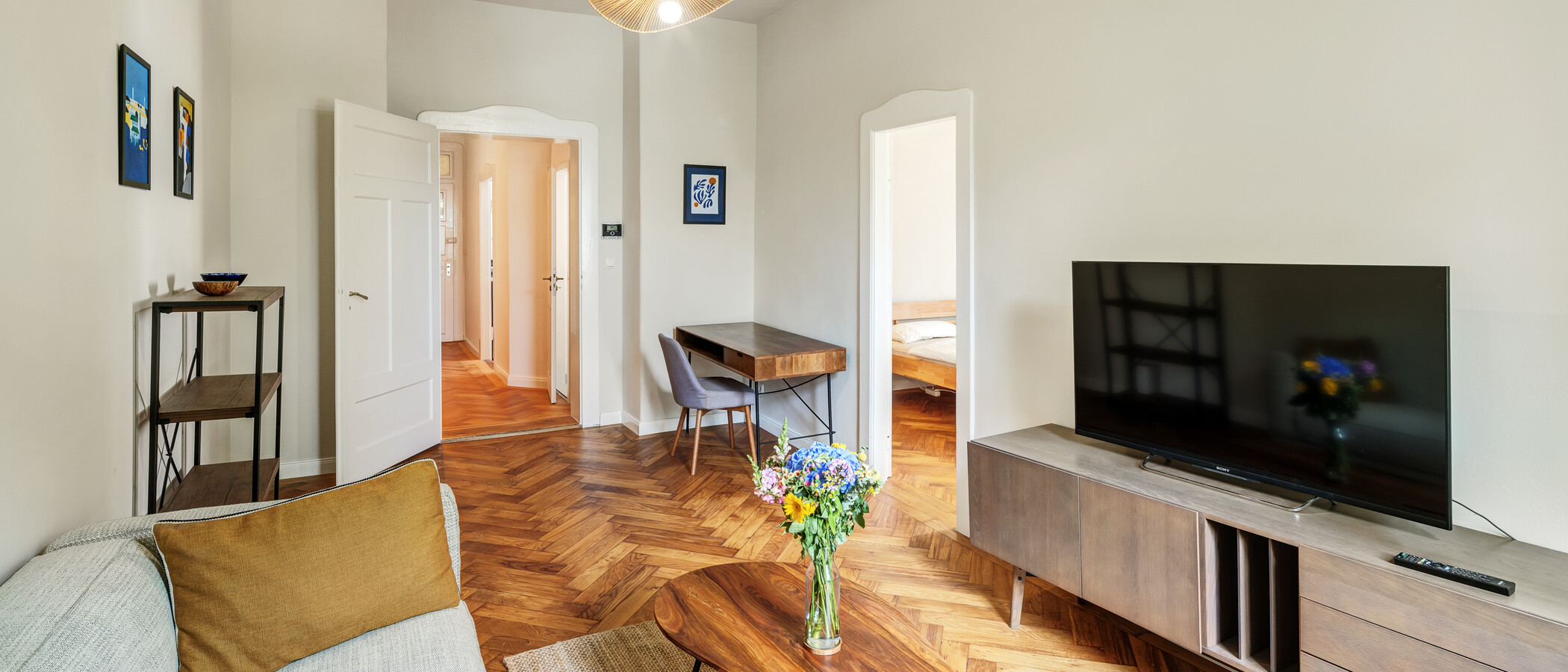 appartement München Neuhausen 03 pièce à vivre 14943