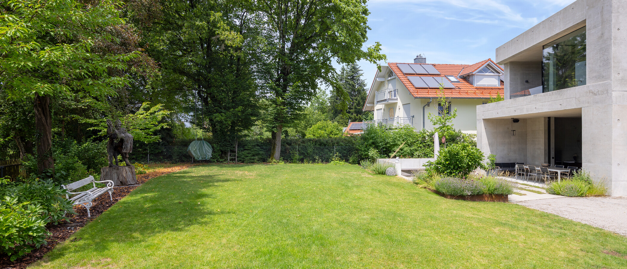 villa München Harlaching 01 jardin 14944