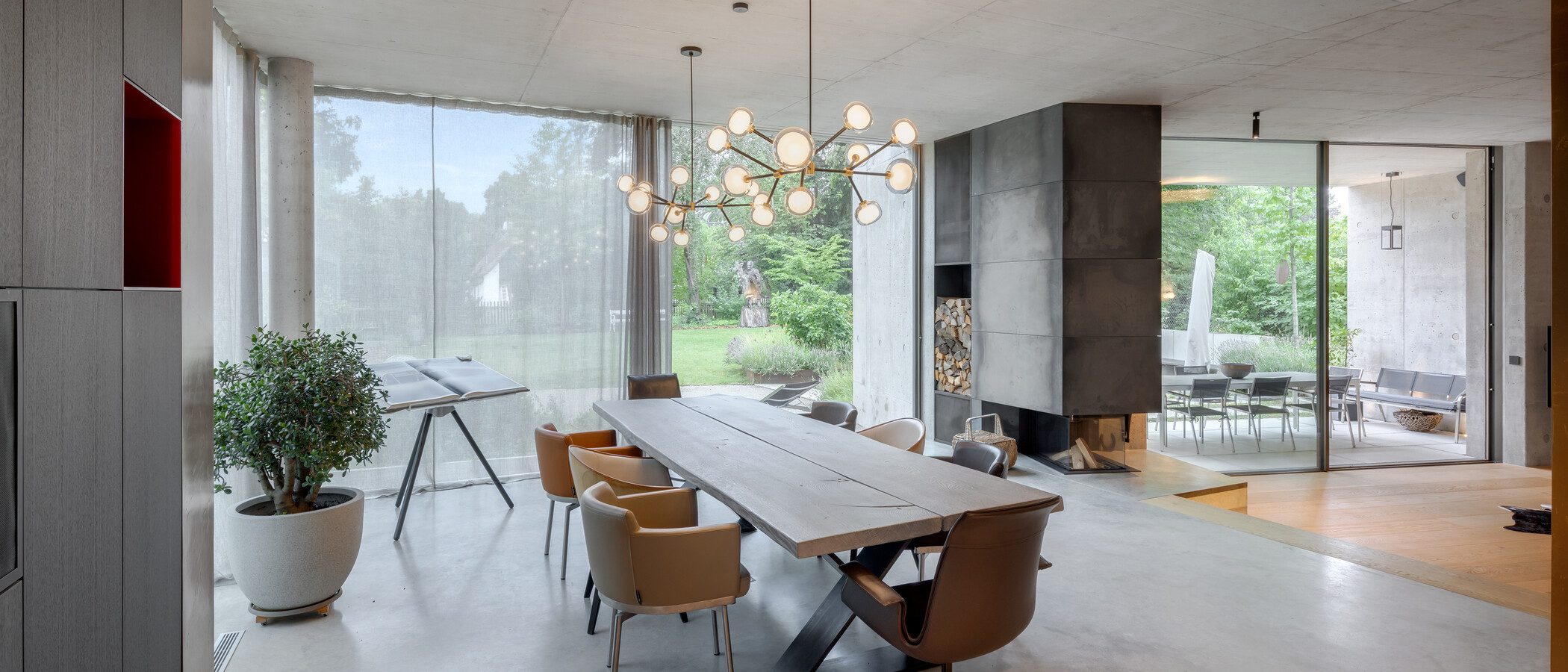 villa München Harlaching 05 pièce à vivre 14944
