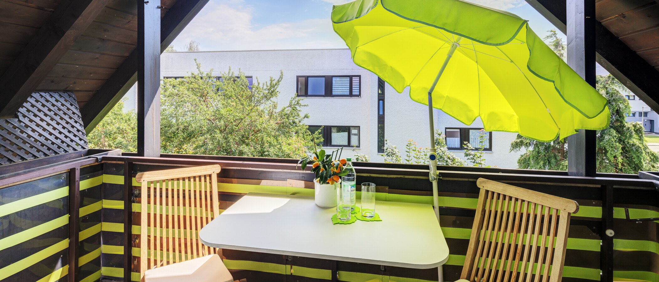 appartement sous les toits Germering 01 balcon 14946