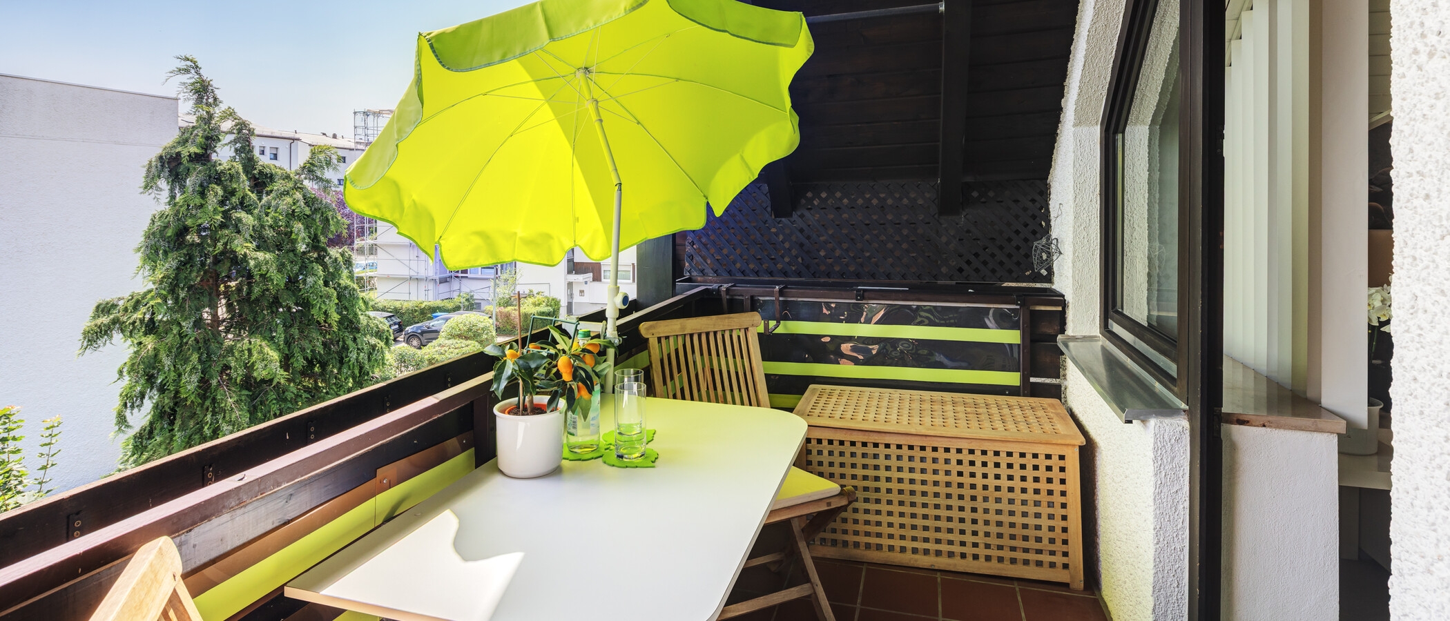 appartement sous les toits Germering 03 balcon 14946