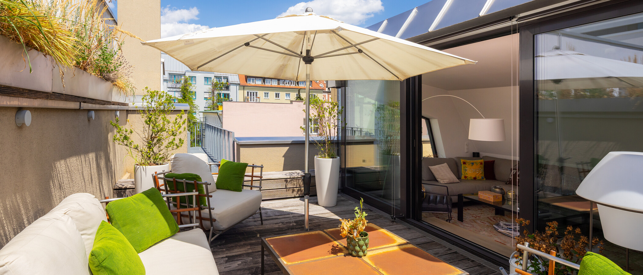 Maison München Maxvorstadt 01 terrasse sur le toit 14950