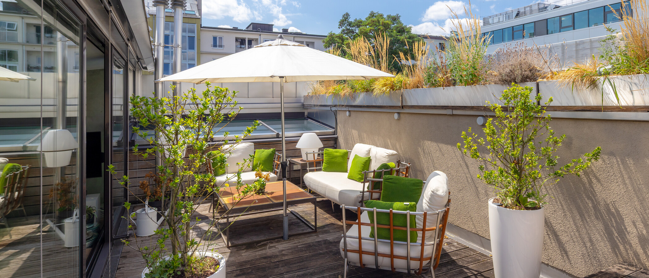 Maison München Maxvorstadt 02 terrasse sur le toit 14950