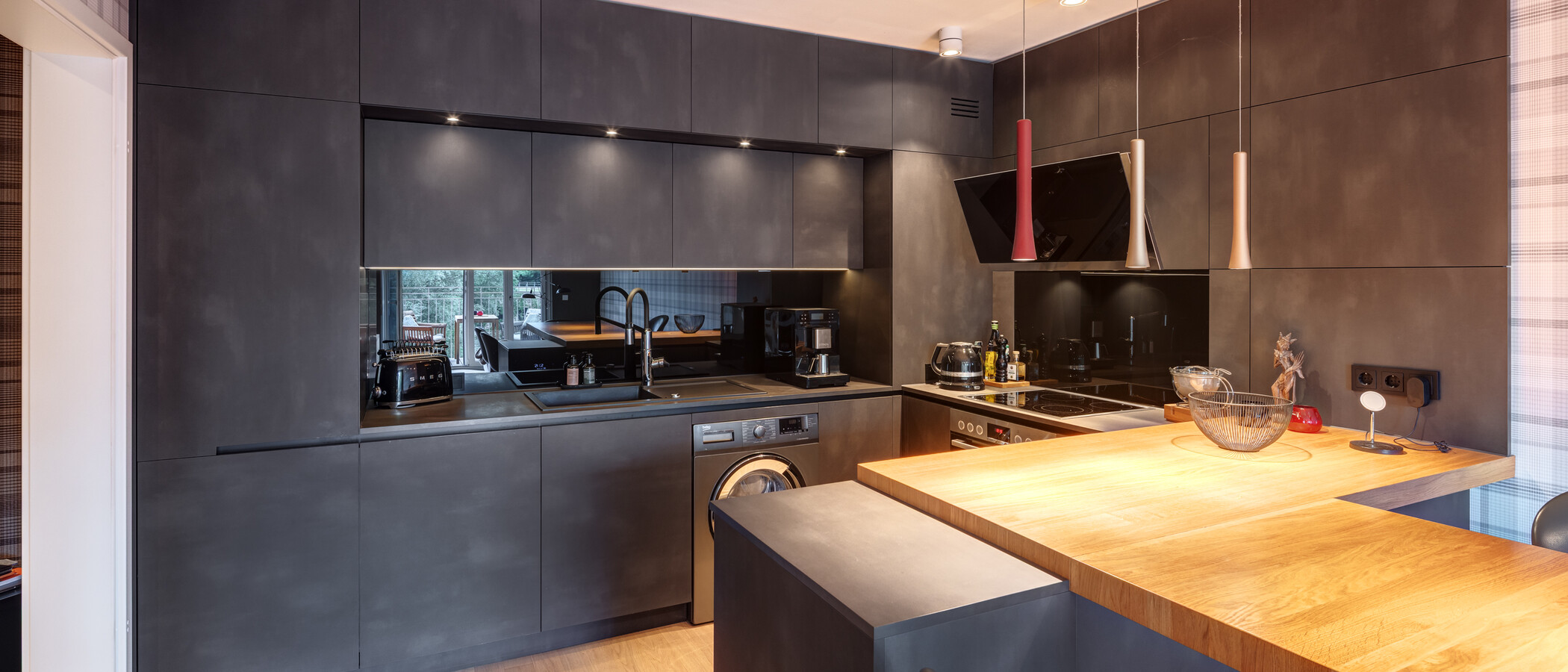 appartement sous les toits München Au 02 cuisine 14953