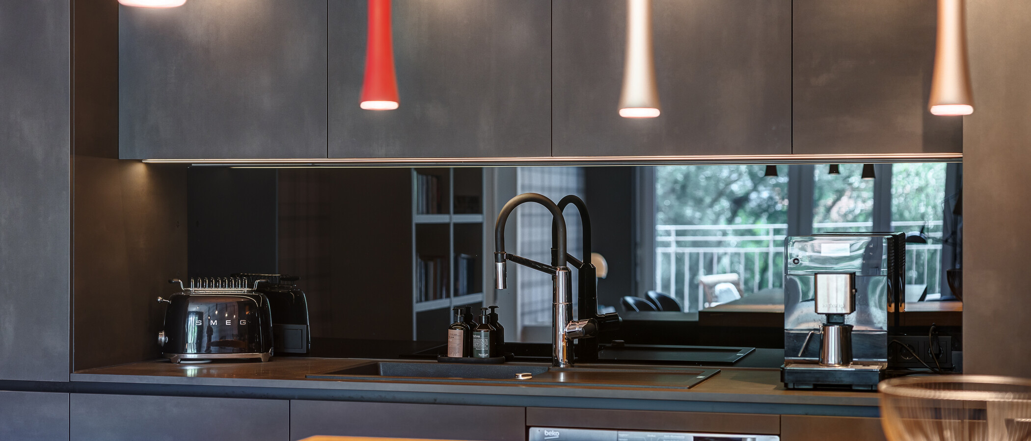 appartement sous les toits München Au 03 cuisine 14953
