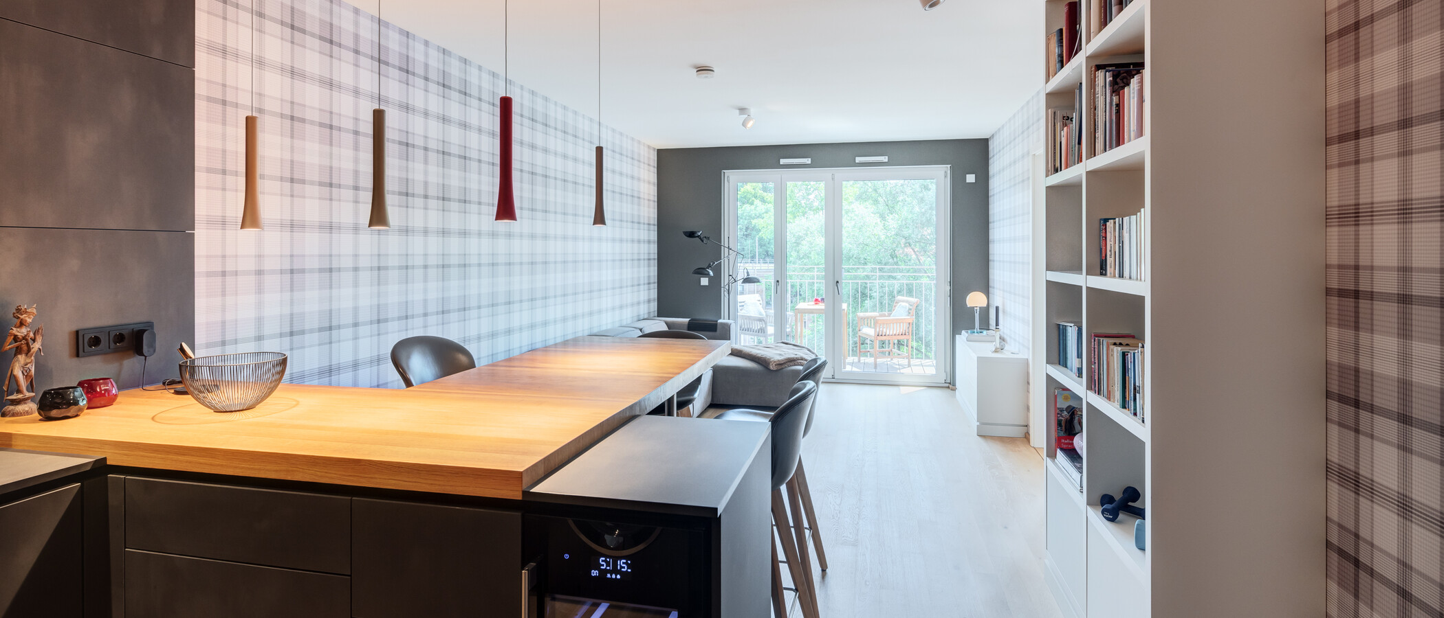 appartement sous les toits München Au 04 cuisine 14953