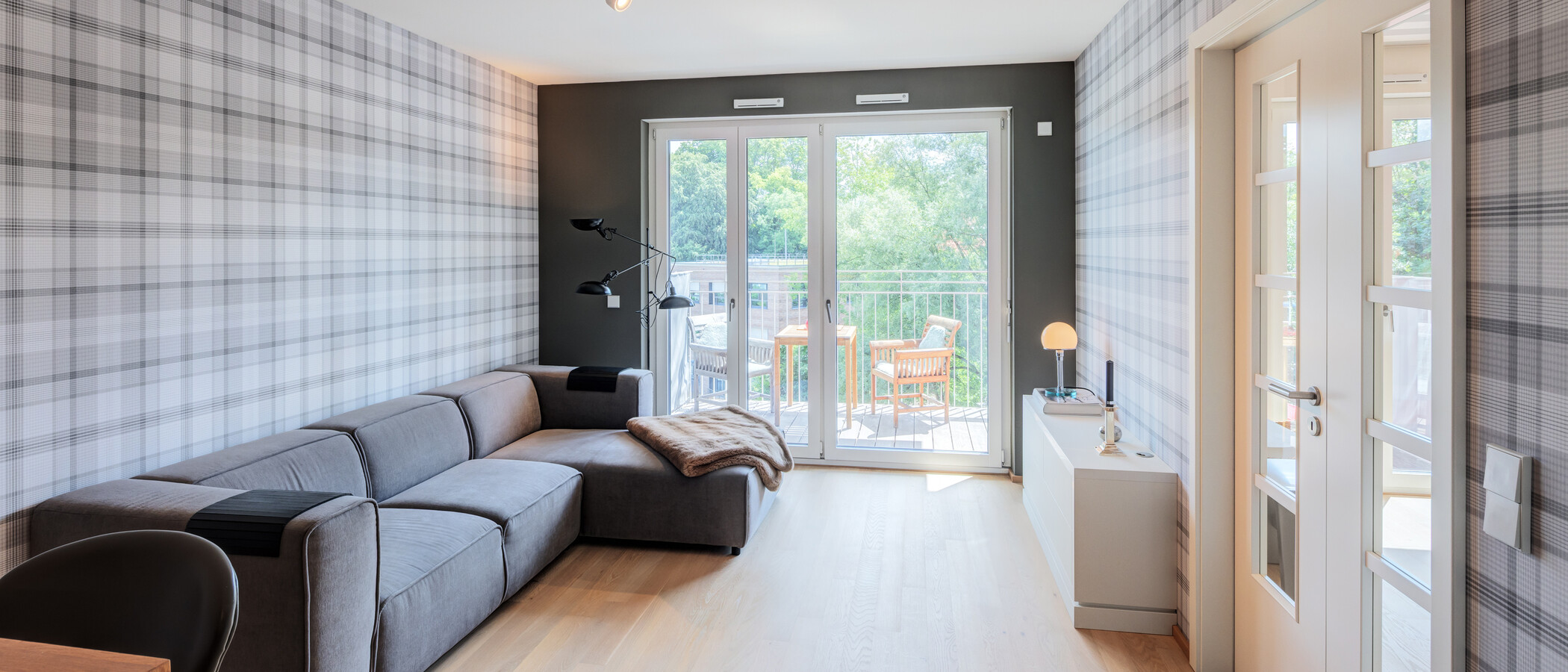 appartement sous les toits München Au 03 pièce à vivre 14953