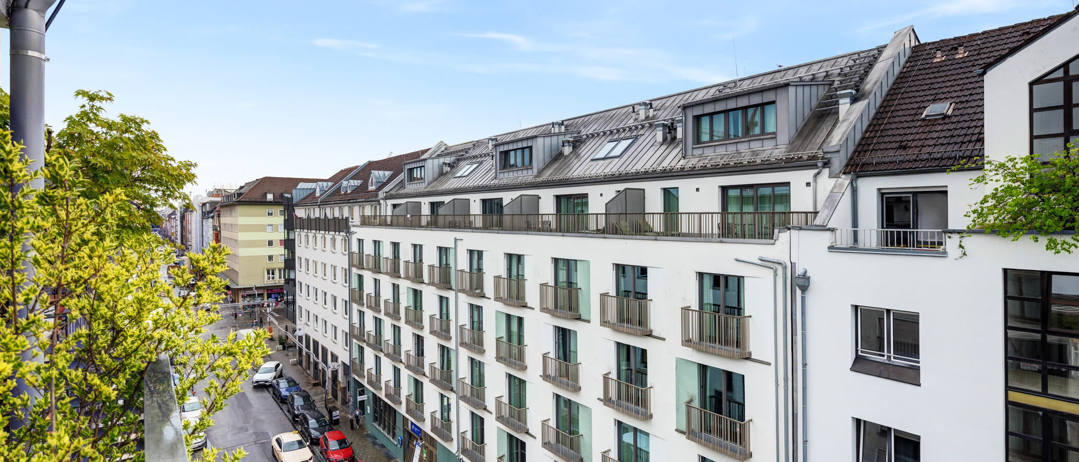 appartement avec terrasse sur le toit München Ludwigsvorstadt 03 vue 14956