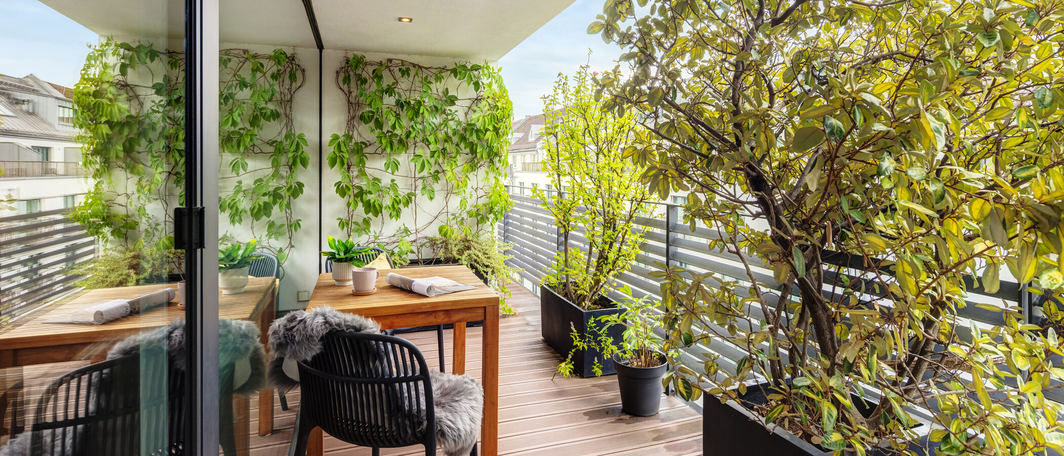 appartement avec terrasse sur le toit München Ludwigsvorstadt 01 1ere Loggia 14956