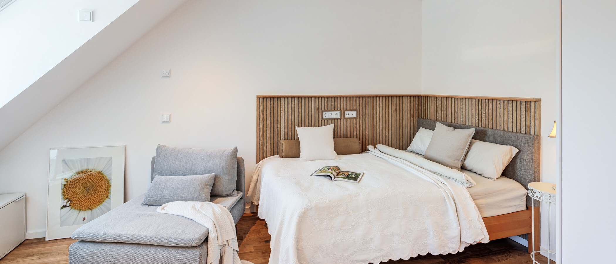 appartement sous les toits München Riem 02 pièce à vivre 14957