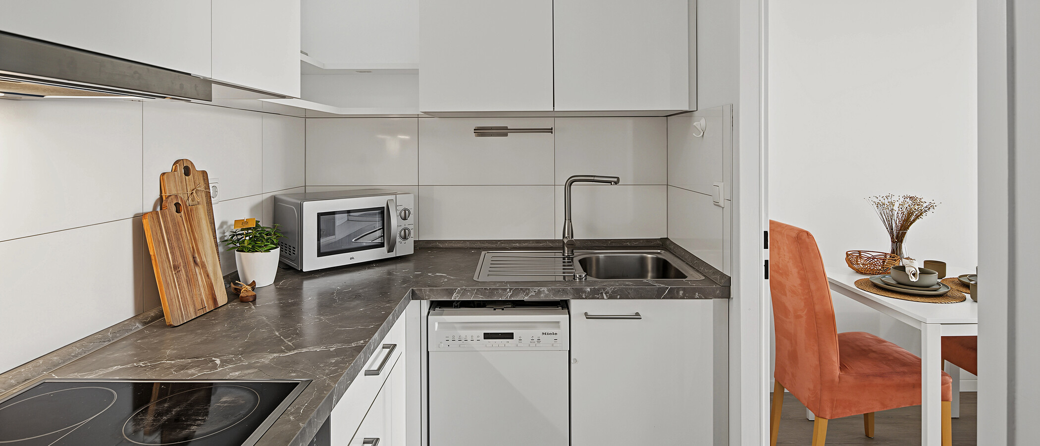 appartement München Arabellapark 02 cuisine 14958