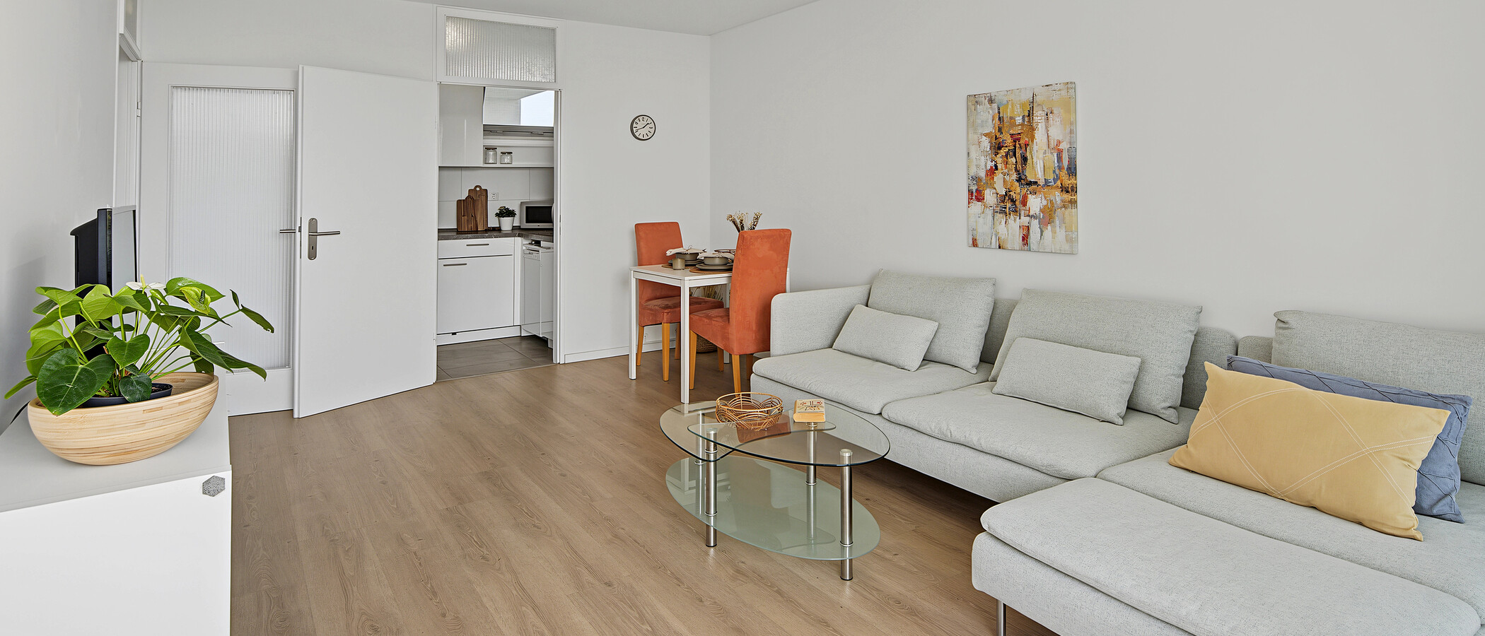 appartement München Arabellapark 03 pièce à vivre 14958