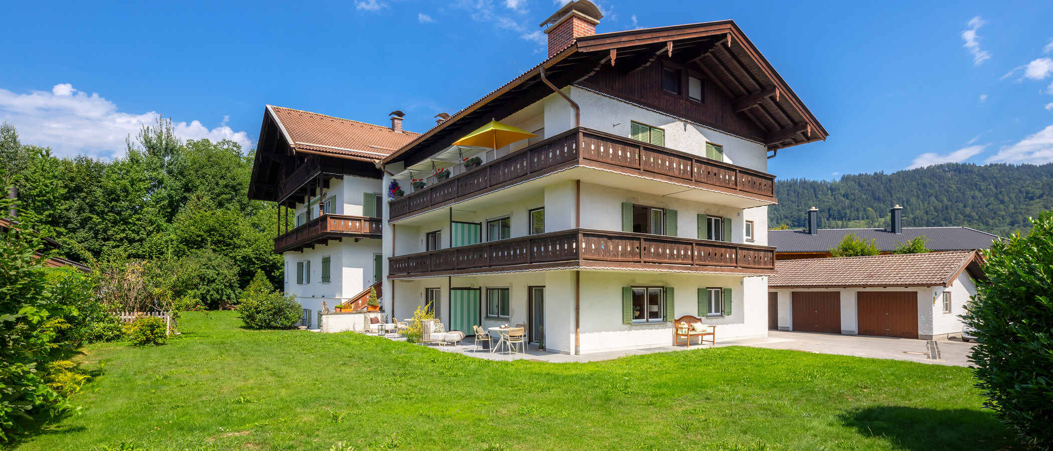 appartement Rottach-Egern 02 jardin commun 14959