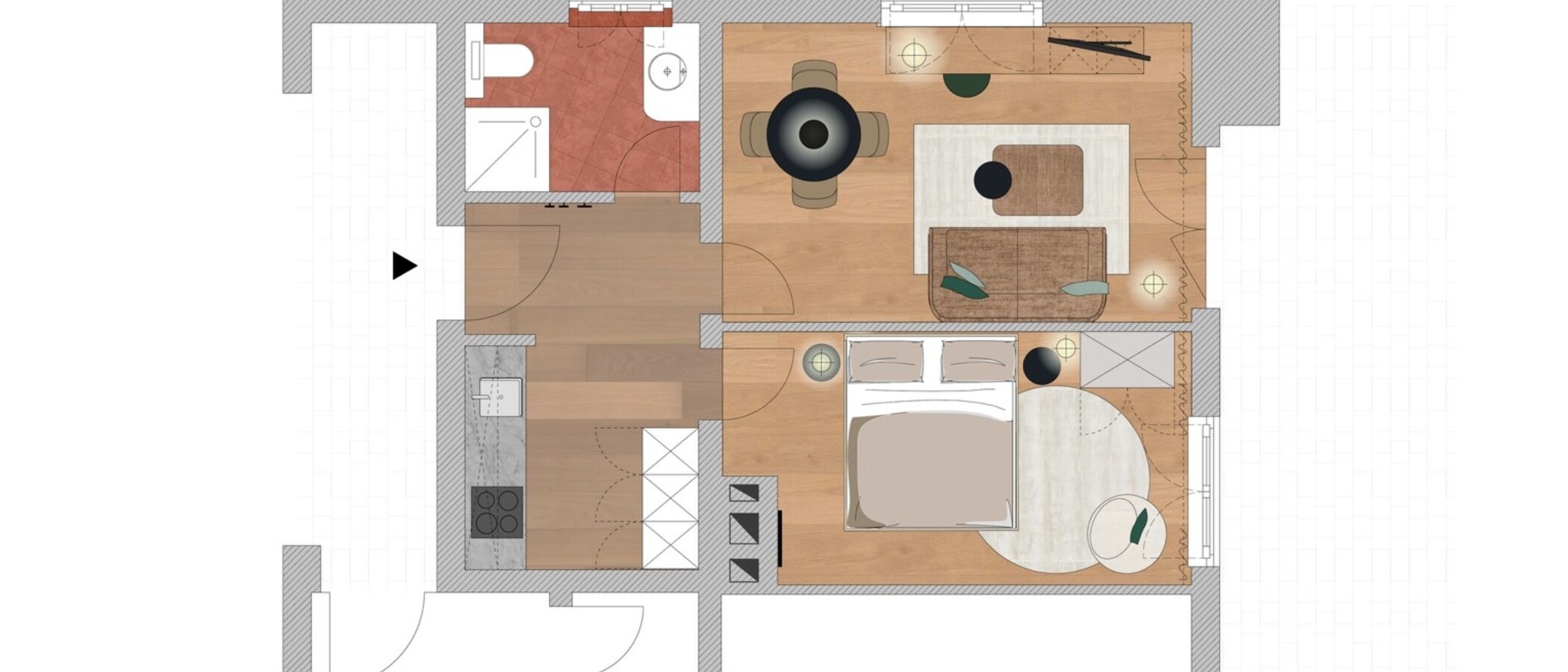 appartement Rottach-Egern 01 plan d'étage 14959