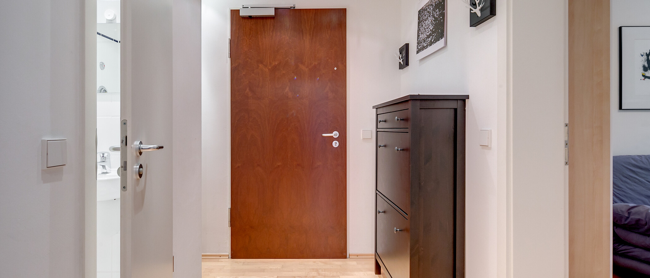 appartement München Glockenbachviertel 01 entrée/couloir 1496