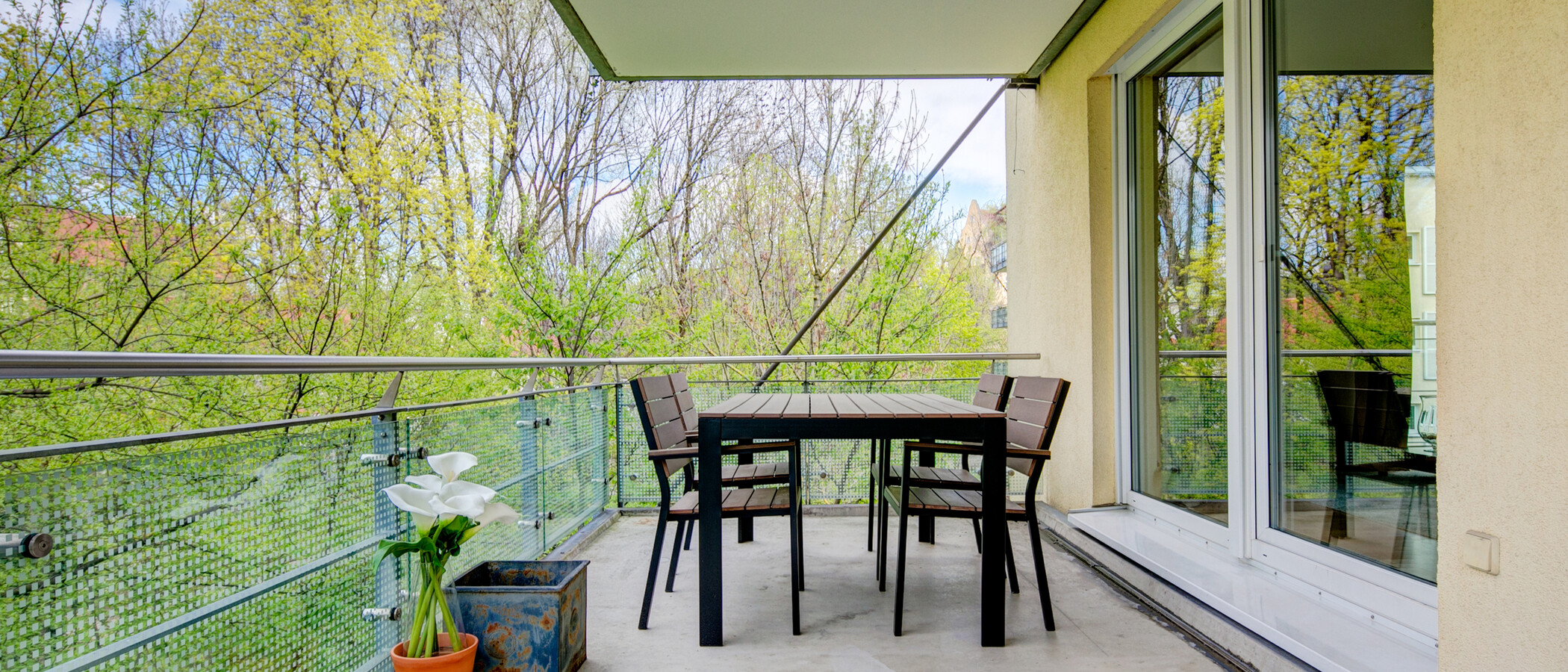 appartement München Glockenbachviertel 01 balcon 1496