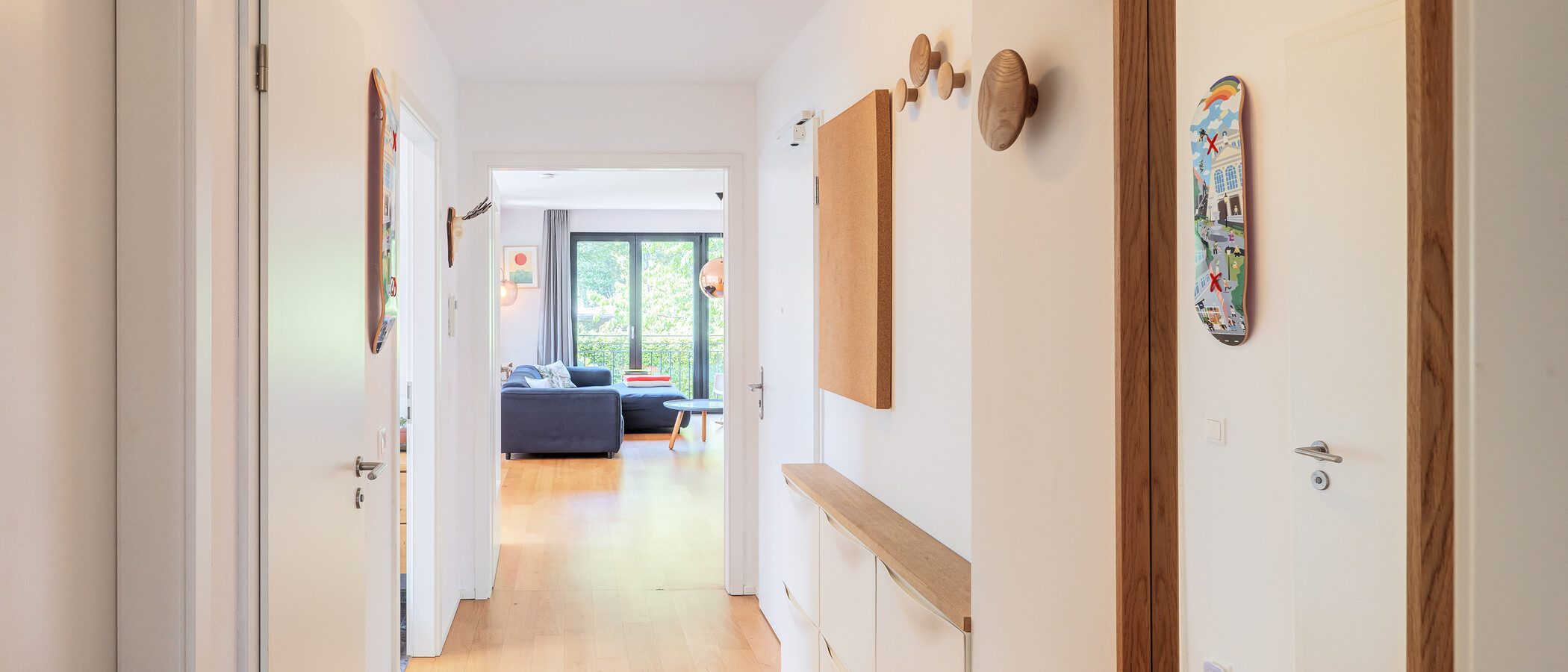 appartement style maisonnette München Oberföhring 02 entrée/couloir 14969