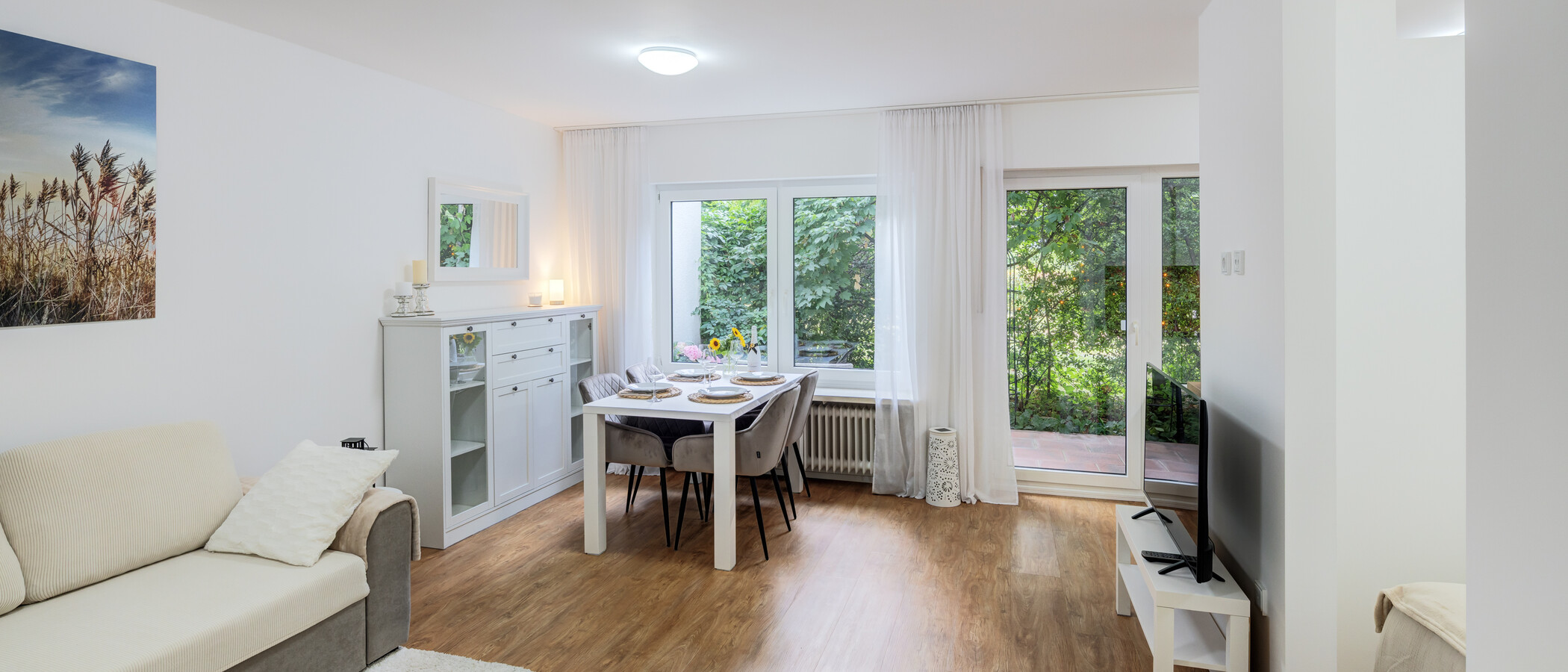 appartement München Parkstadt Solln 01 pièce à vivre 14974