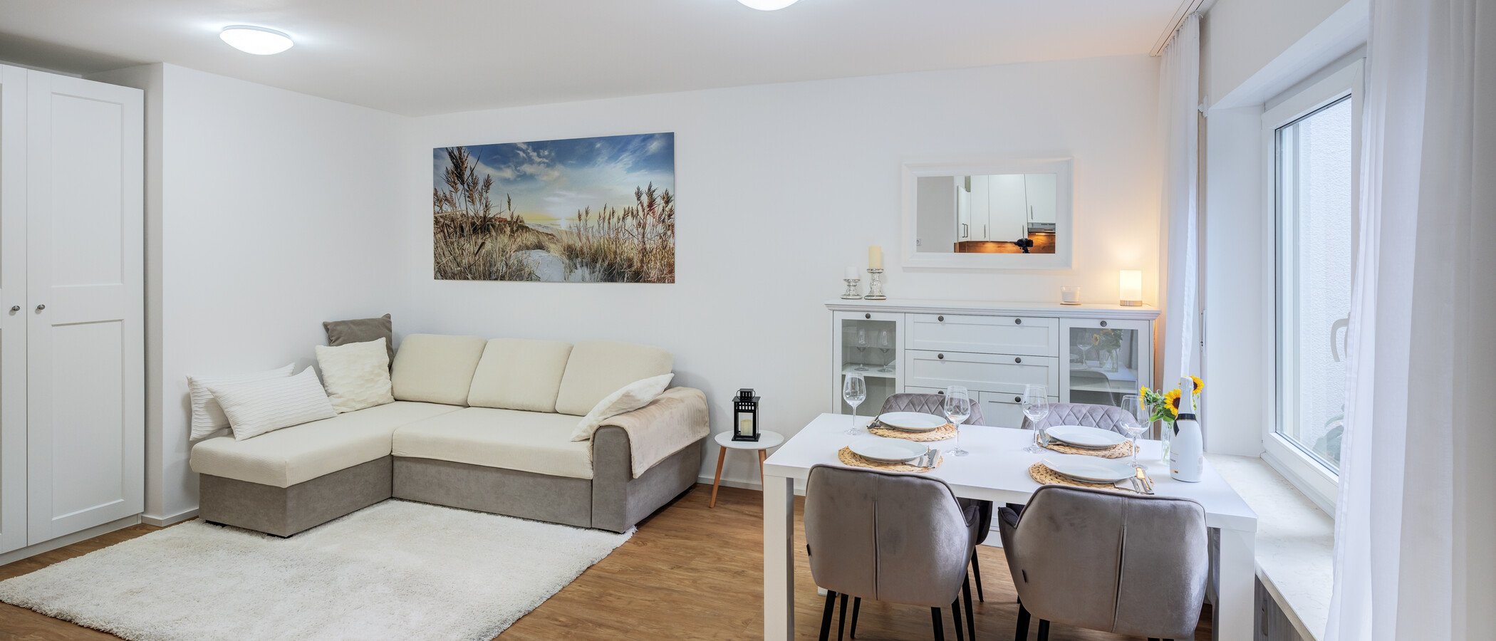 appartement München Parkstadt Solln 02 pièce à vivre 14974