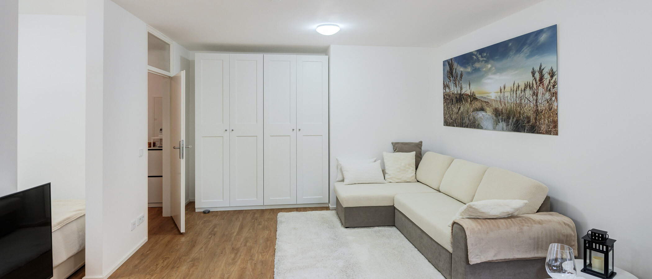 appartement München Parkstadt Solln 05 pièce à vivre 14974