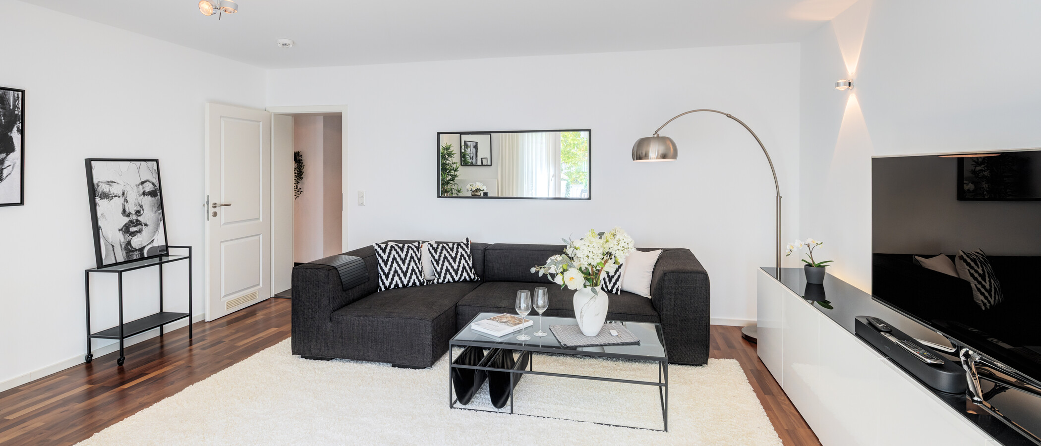 appartement München Schwabing-West (rund um den Hohenzollernplatz) 03 salle de séjour 14976