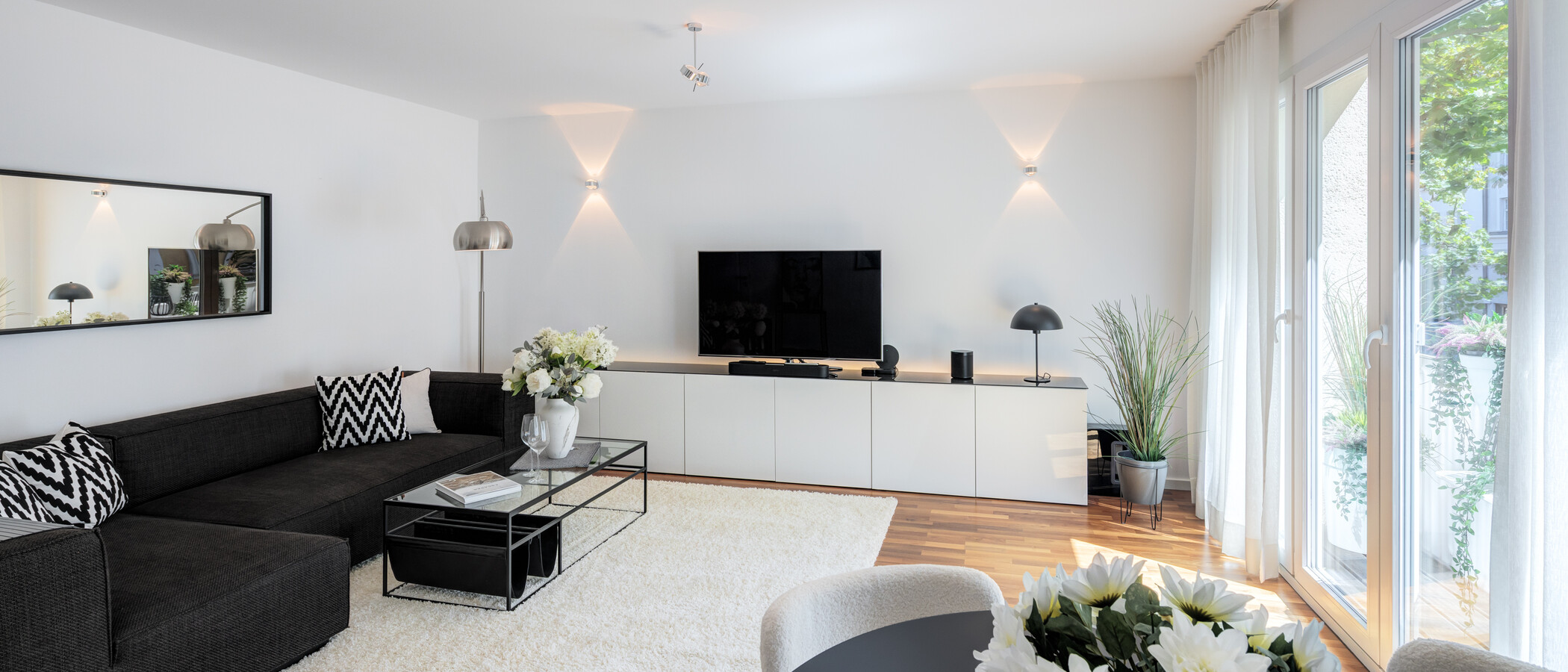 appartement München Schwabing-West (rund um den Hohenzollernplatz) 04 salle de séjour 14976
