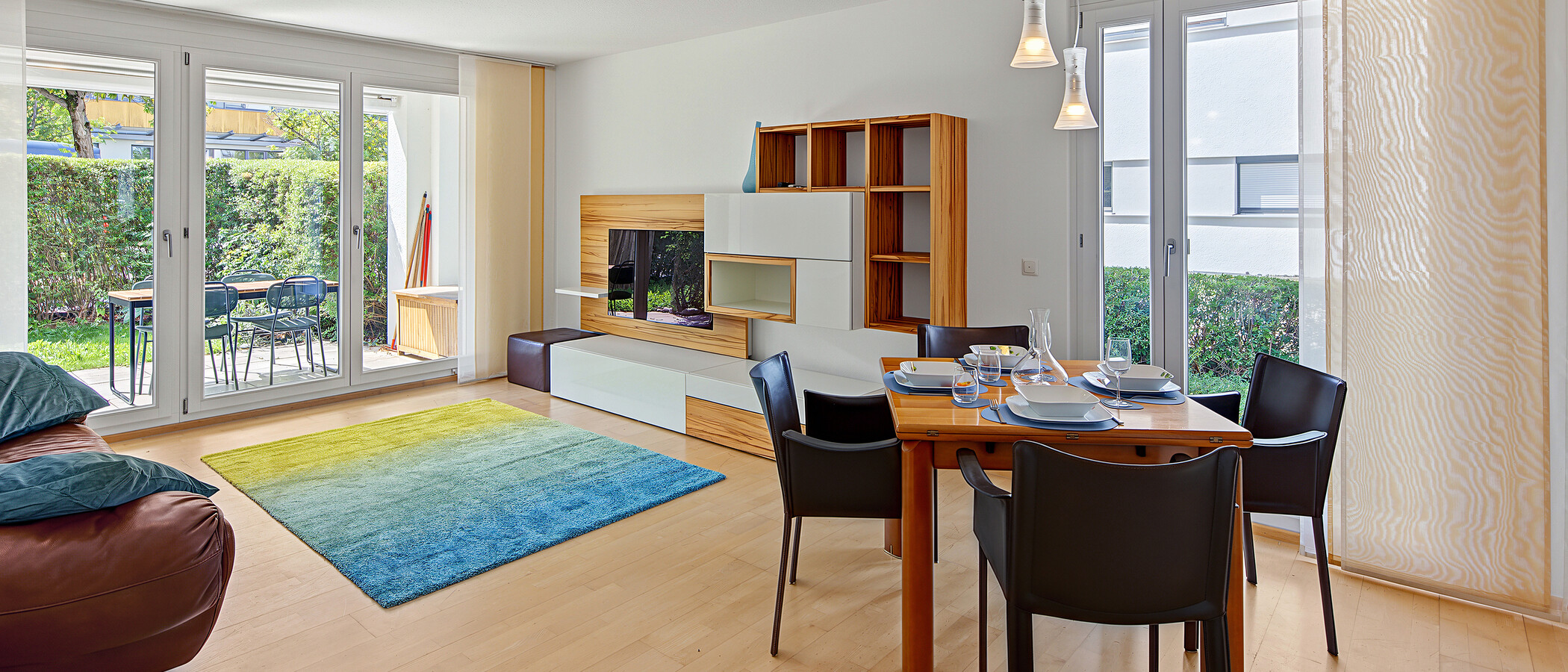 appartement München Nymphenburg 02 pièce à vivre 14977