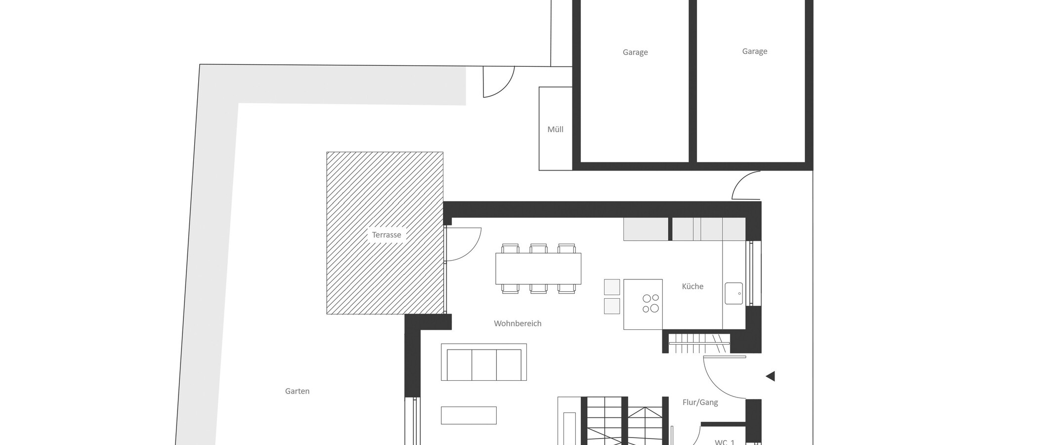 maison mitoyenne Herrsching am Ammersee 01 plan d'étage 14978