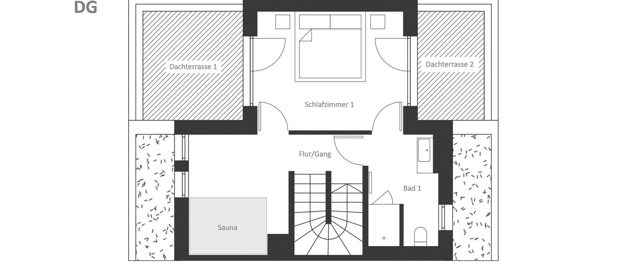 maison mitoyenne Herrsching am Ammersee 03 plan d'étage 14978