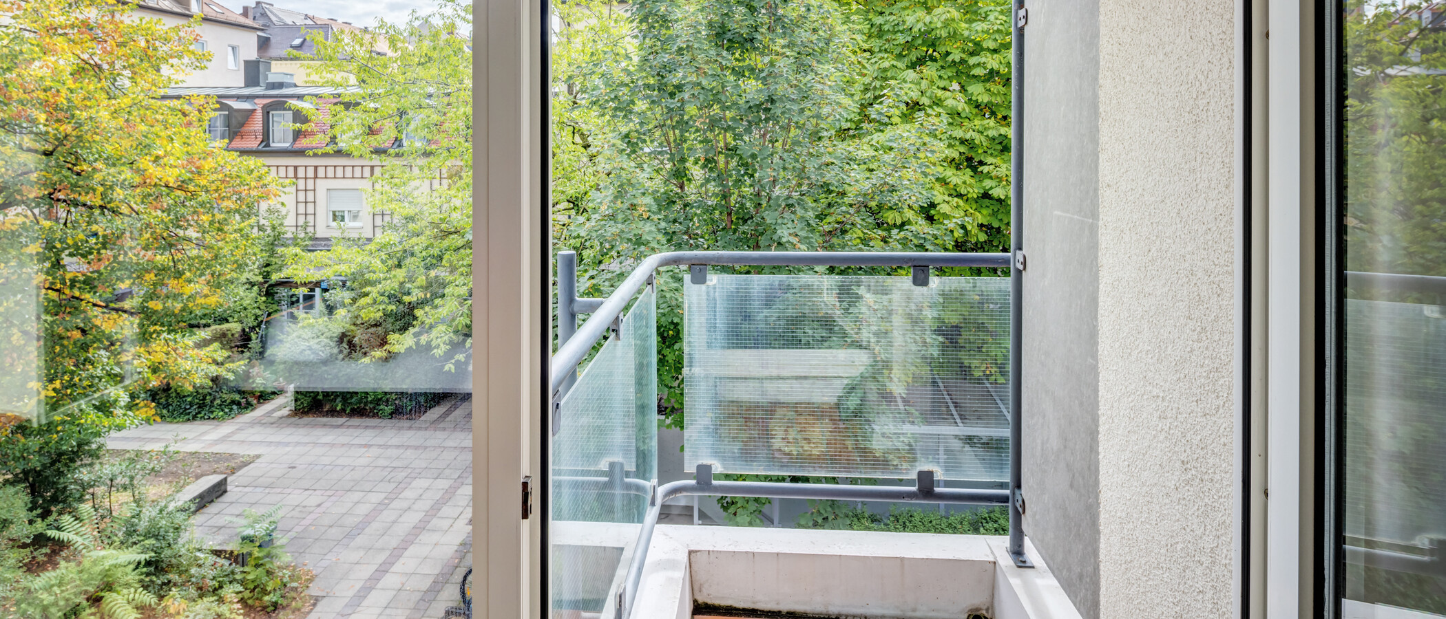 studio München Maxvorstadt - Museumsviertel 01 balcon 14980