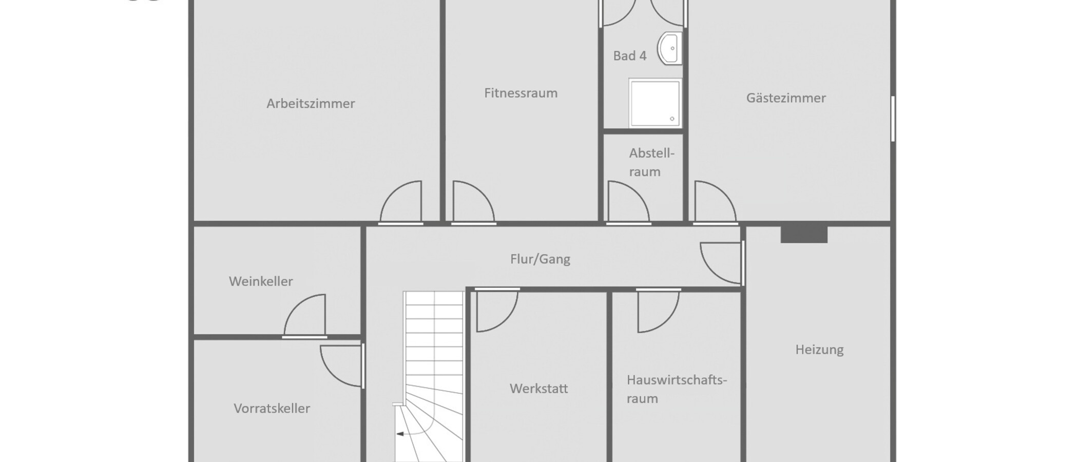 maison individuelle Feldafing 03 plan d'étage 14981