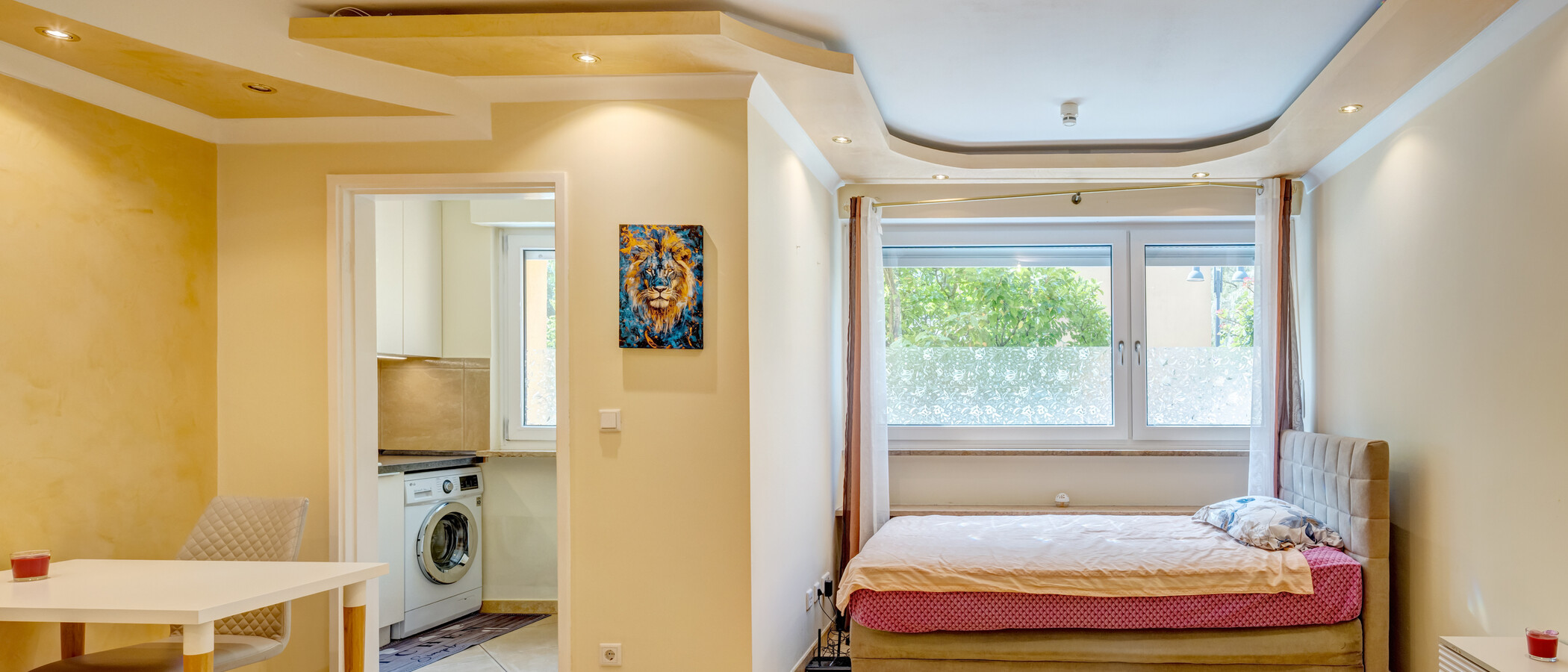 appartement München Neuhausen 02 pièce à vivre 14983