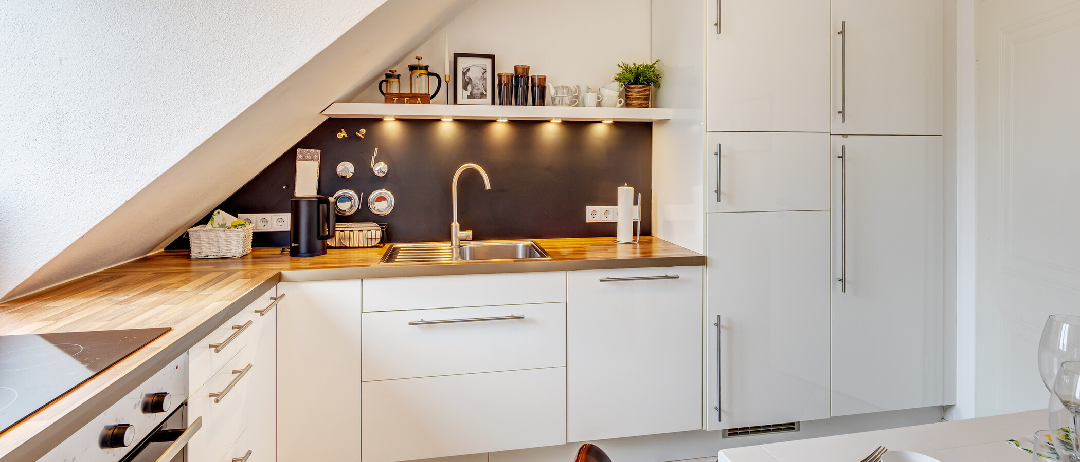 appartement sous les toits München Untermenzing 02 cuisine 14986
