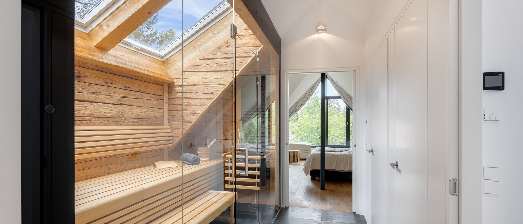 maison individuelle München Untermenzing 01 sauna 14987