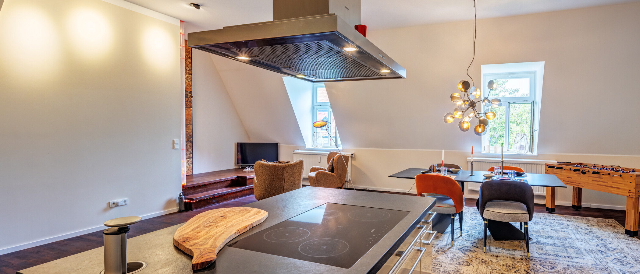 appartement style maisonnette München Ludwigsvorstadt 03 cuisine 14989