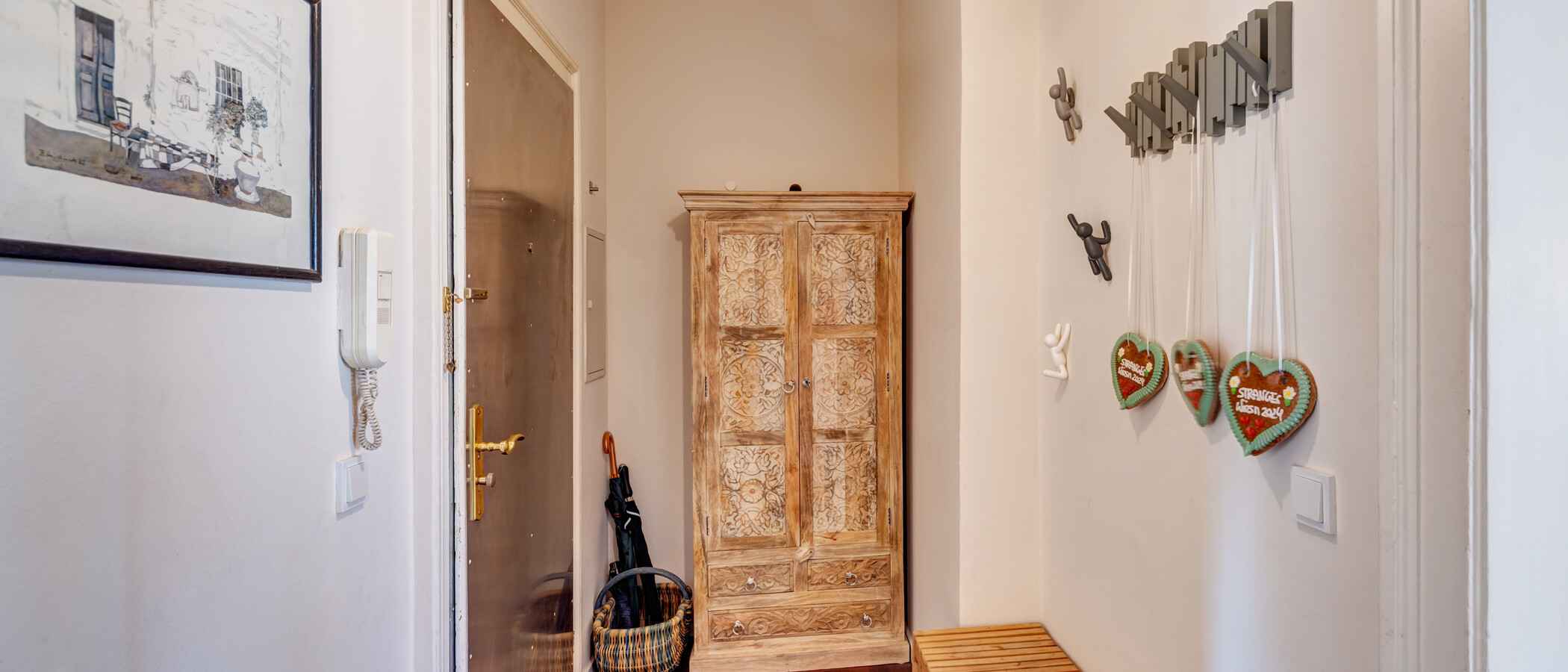 appartement style maisonnette München Ludwigsvorstadt 01 entrée/couloir 14989