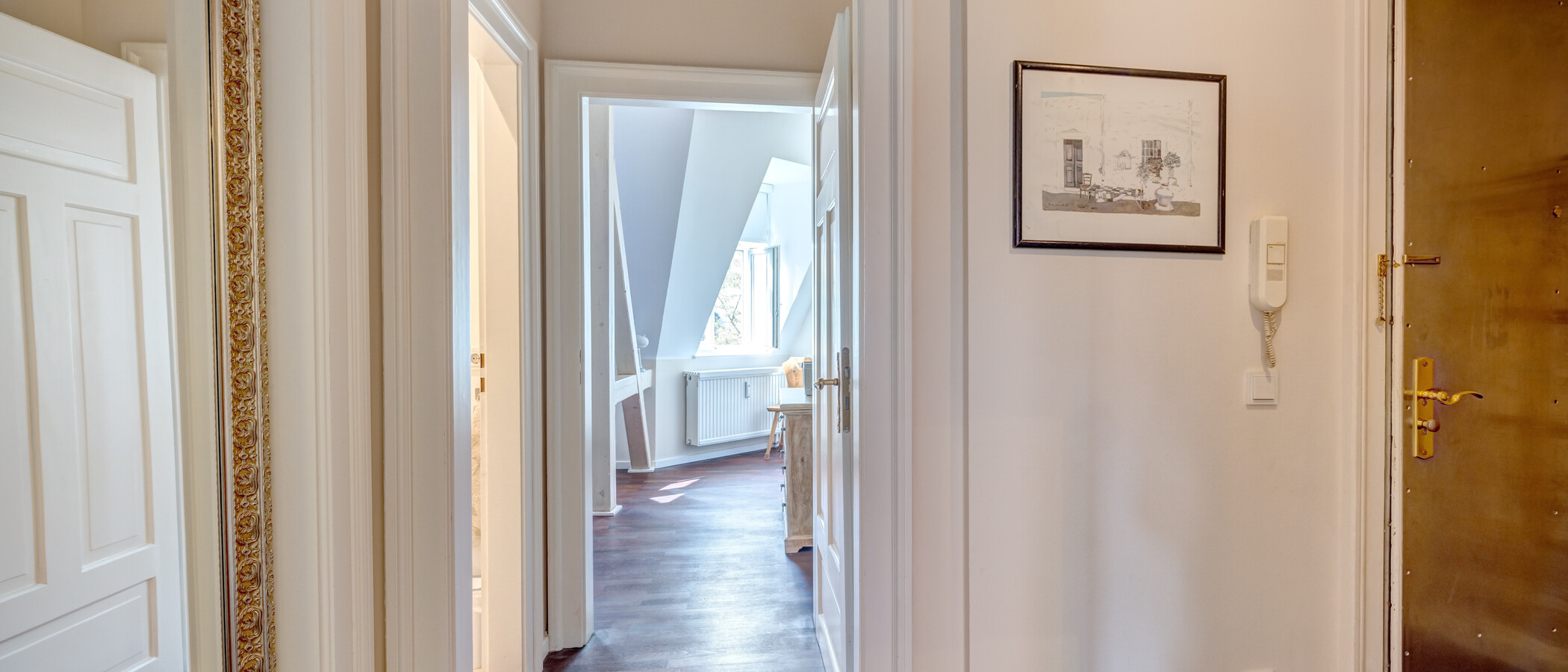 appartement style maisonnette München Ludwigsvorstadt 03 entrée/couloir 14989