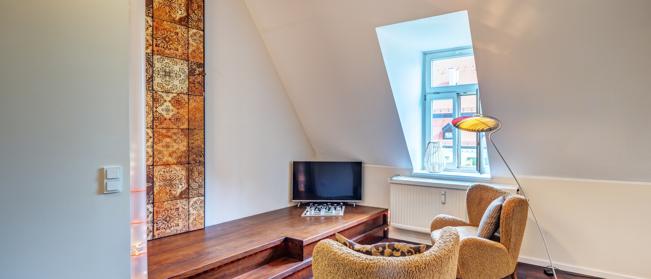 appartement style maisonnette München Ludwigsvorstadt 02 pièce à vivre 14989