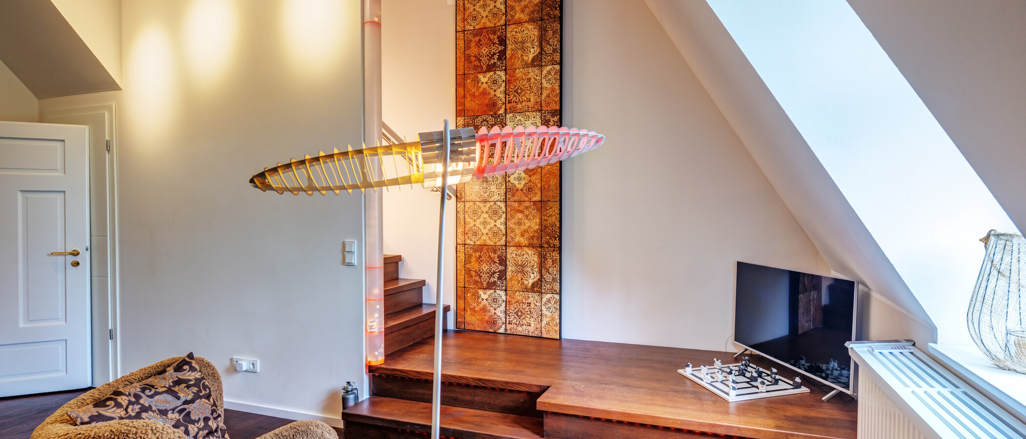 appartement style maisonnette München Ludwigsvorstadt 03 pièce à vivre 14989