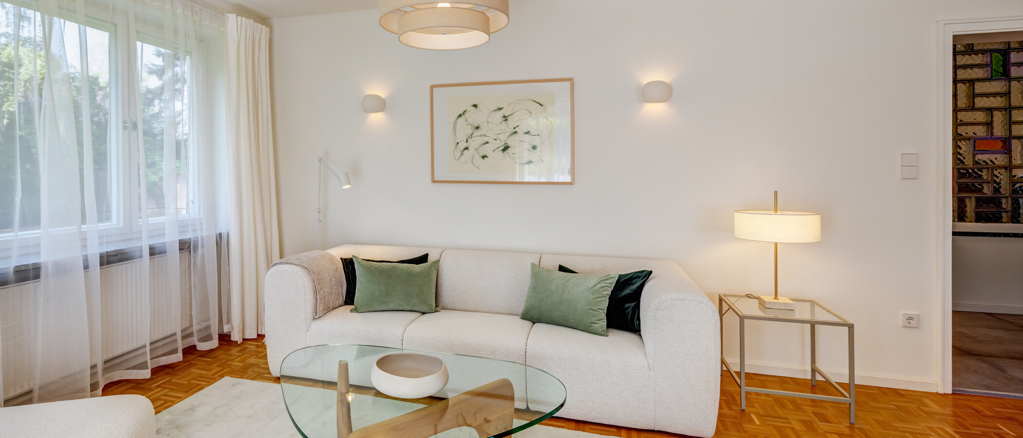 appartement München Harlaching 02 pièce à vivre 14990