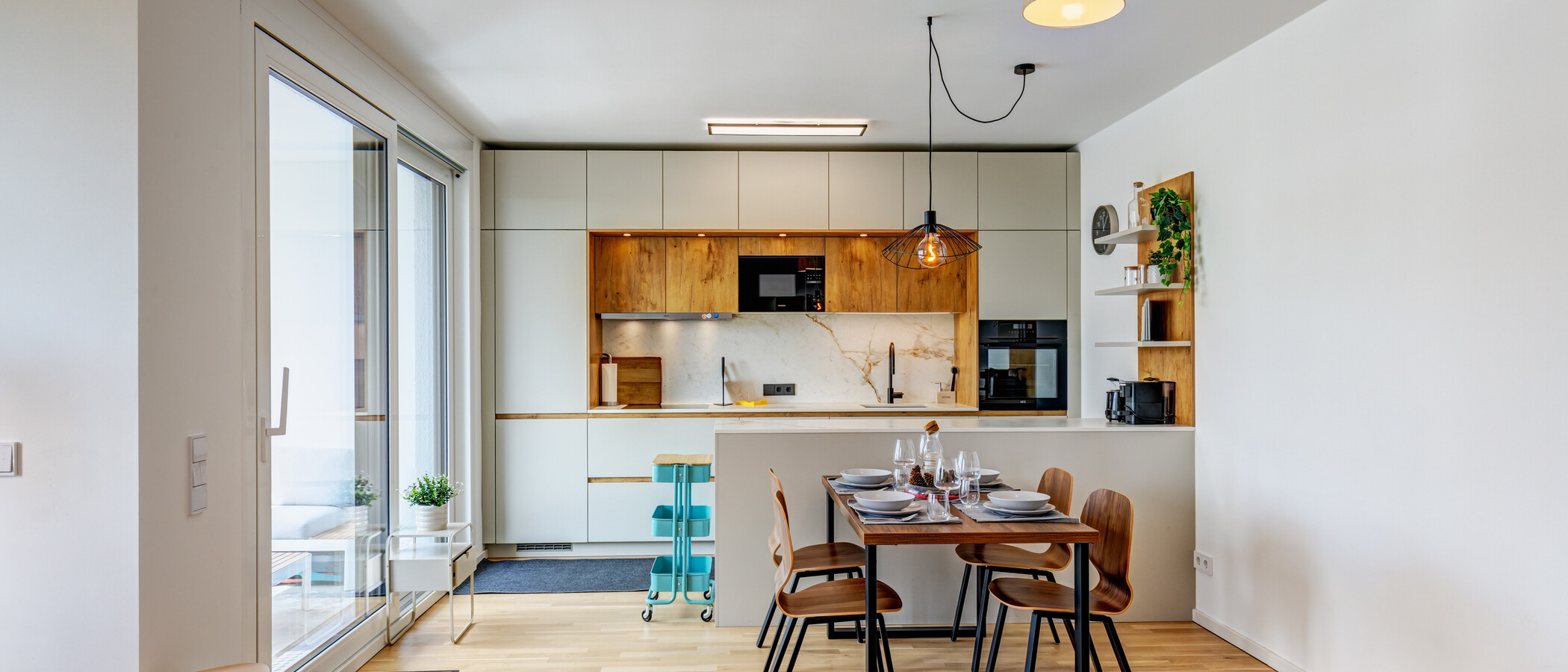 appartement München Neuperlach 02 pièce à vivre 14991