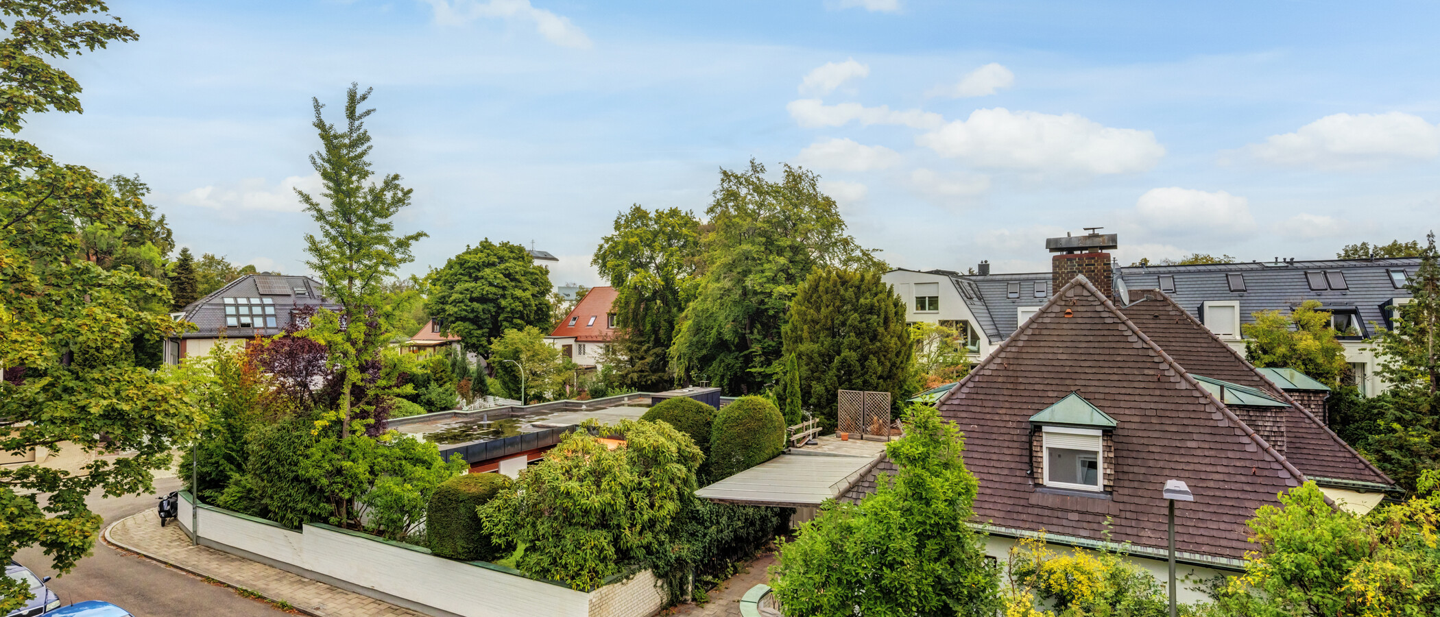 appartement sous les toits München Harlaching 03 vue 14993