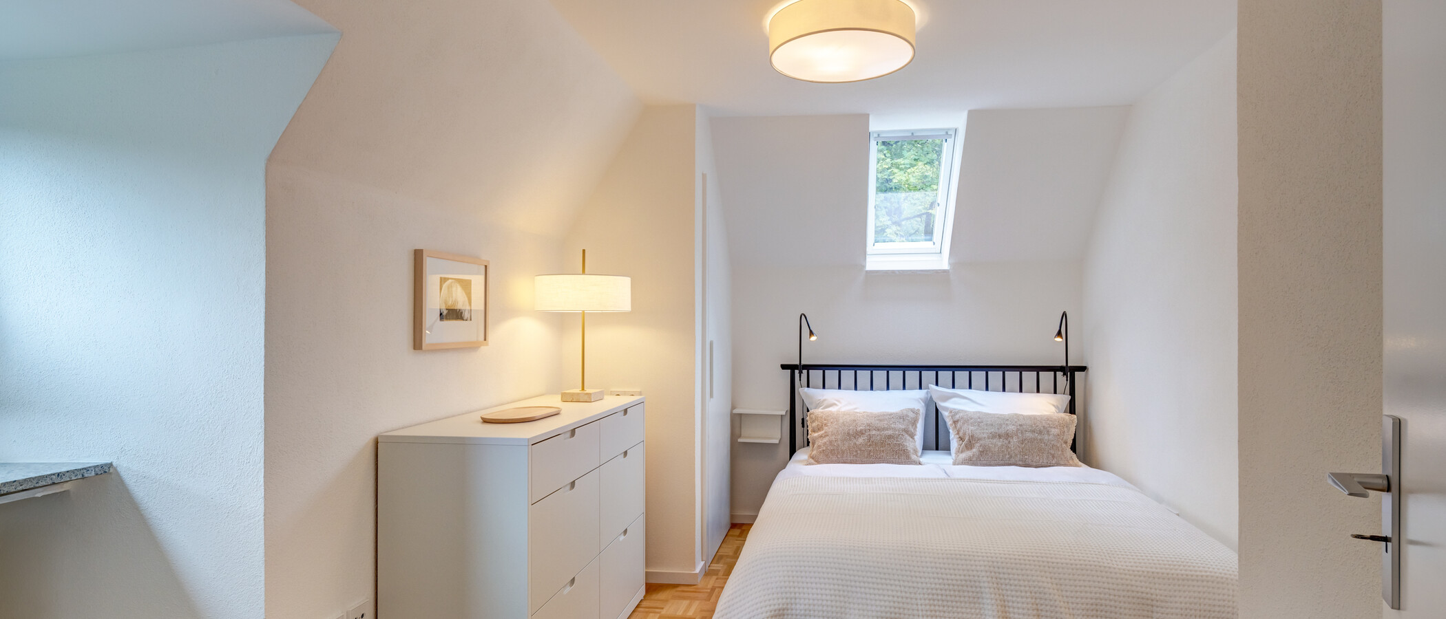 appartement sous les toits München Harlaching 01 chambre 14993