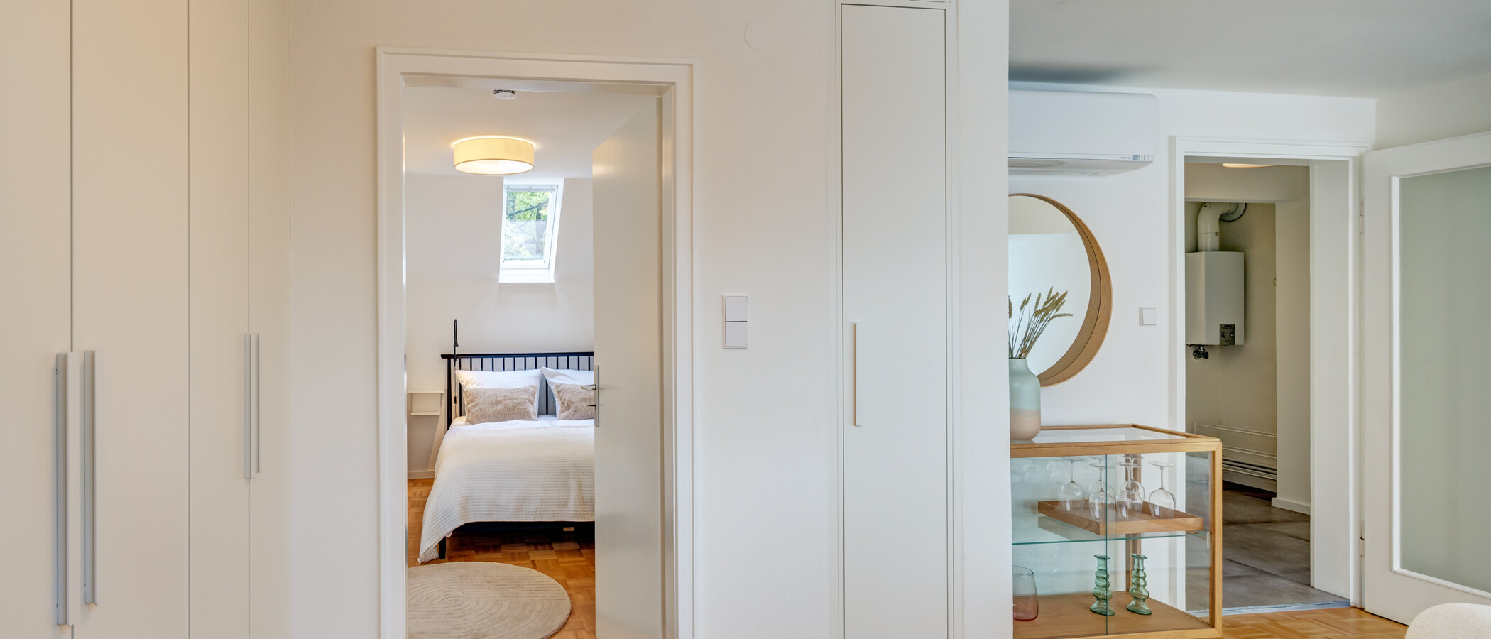 appartement sous les toits München Harlaching 05 pièce à vivre 14993