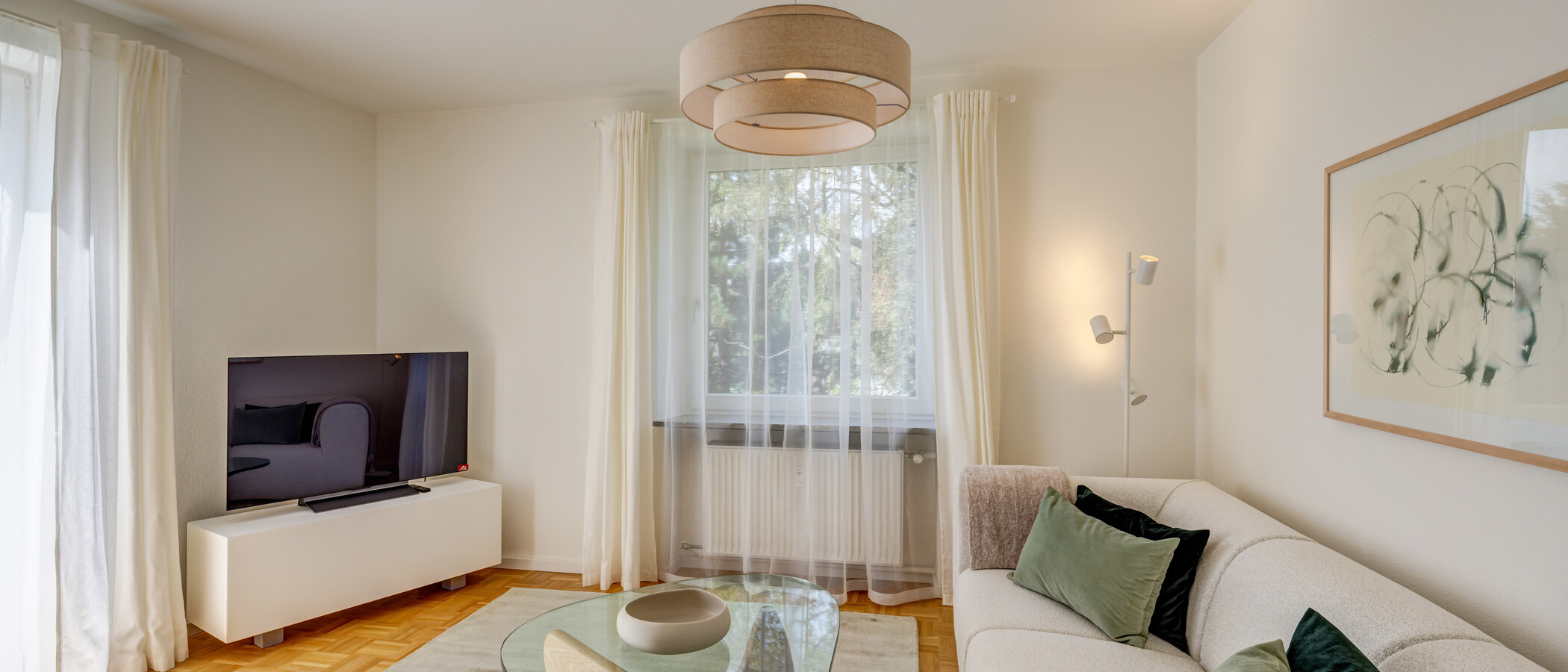 appartement München Harlaching 02 pièce à vivre 14994
