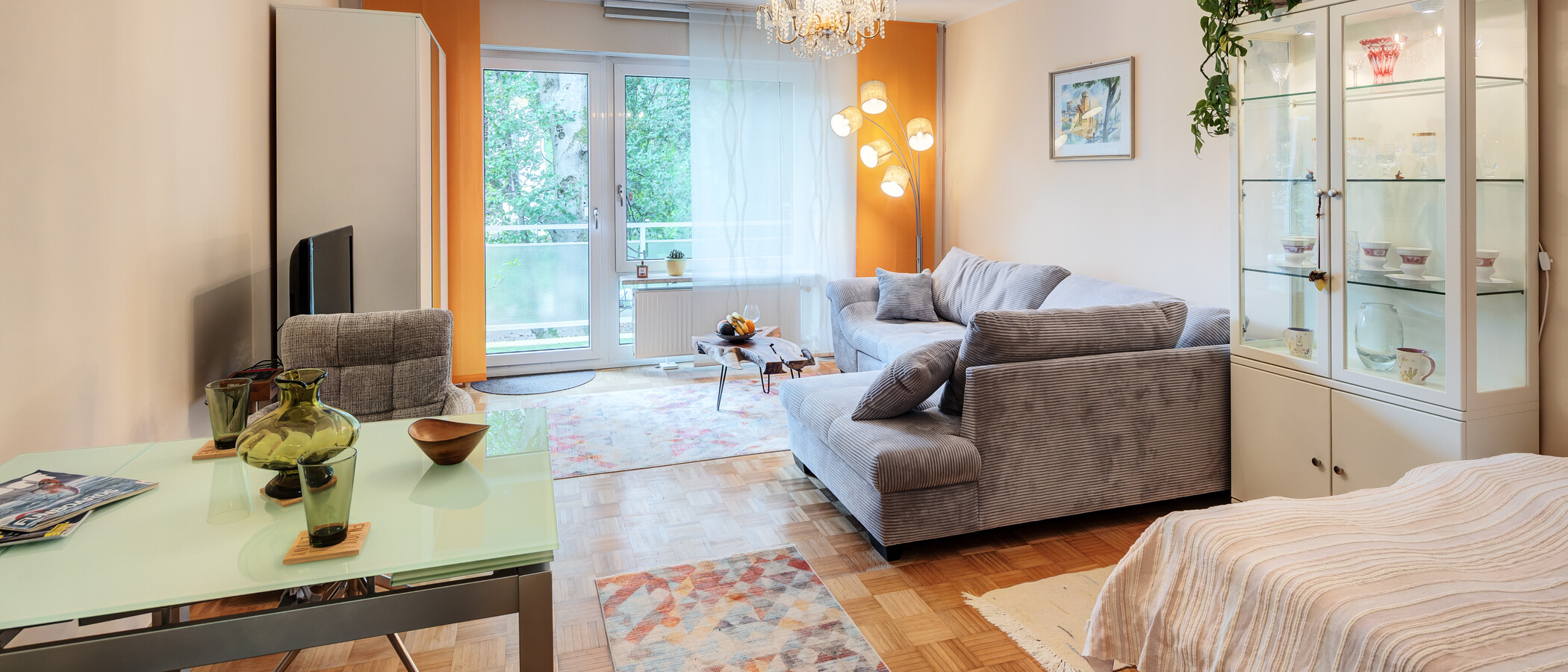 appartement München Solln 01 pièce à vivre 14996