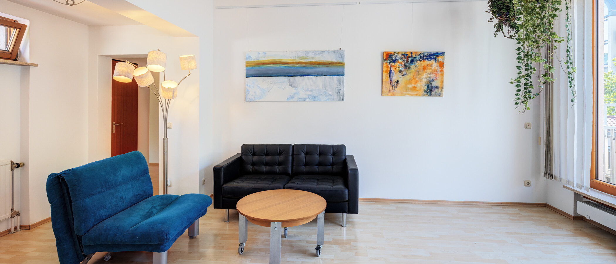 appartement München Maxvorstadt 04 pièce à vivre 15001