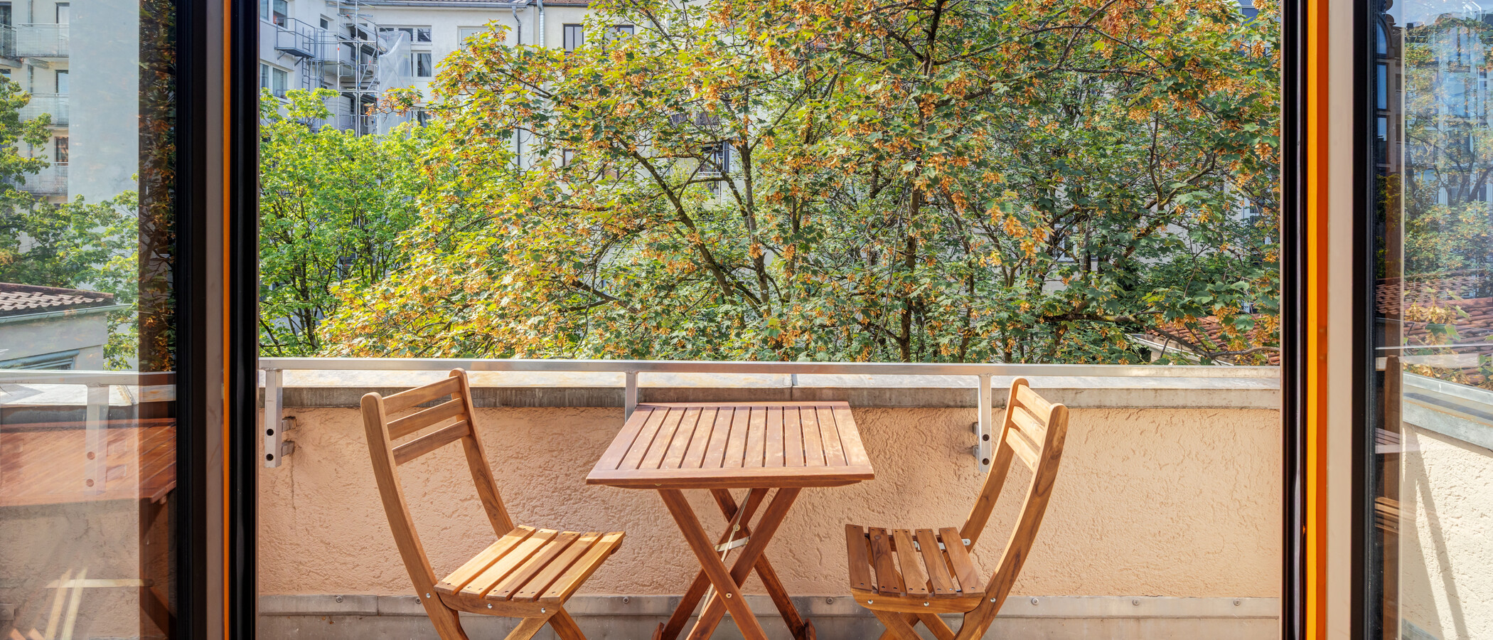 appartement München Maxvorstadt 01 terrasse sur le toit 15001