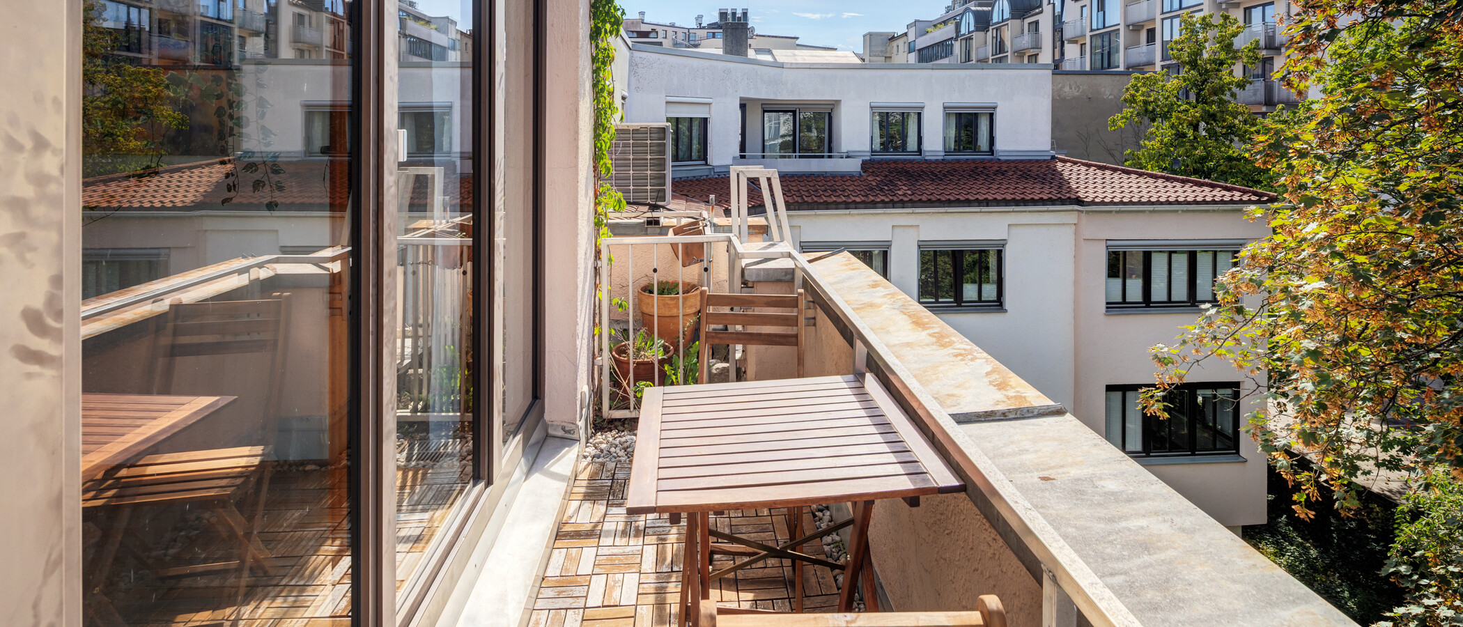 appartement München Maxvorstadt 03 terrasse sur le toit 15001